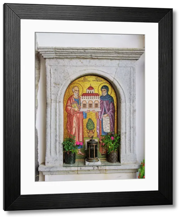 Framed Print : Monastery of Saint-John the Theologian, interior detail, Patmos Chora, Patmos Island, Dodecanese, Greece Framed Print : Monastery of Saint-John the Theologian, interior detail, Patmos Chora, Patmos Island, Dodecanese, Greece