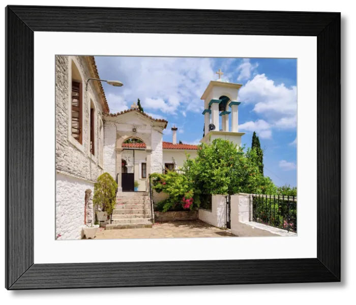 Framed Print : Panagia Spiliani Monastery, Pythagoreio, Samos Island, North Aegean, Greece Framed Print : Panagia Spiliani Monastery, Pythagoreio, Samos Island, North Aegean, Greece