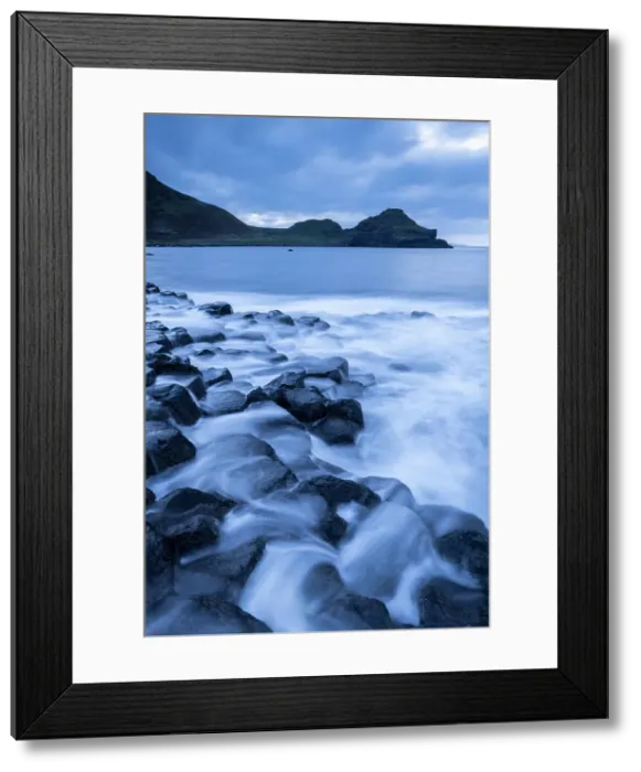 Framed Print : Twilight on the Giant's Causeway, County Antrim, Northern Ireland. Autumn (November) 2022 Framed Print : Twilight on the Giant's Causeway, County Antrim, Northern Ireland. Autumn (November) 2022