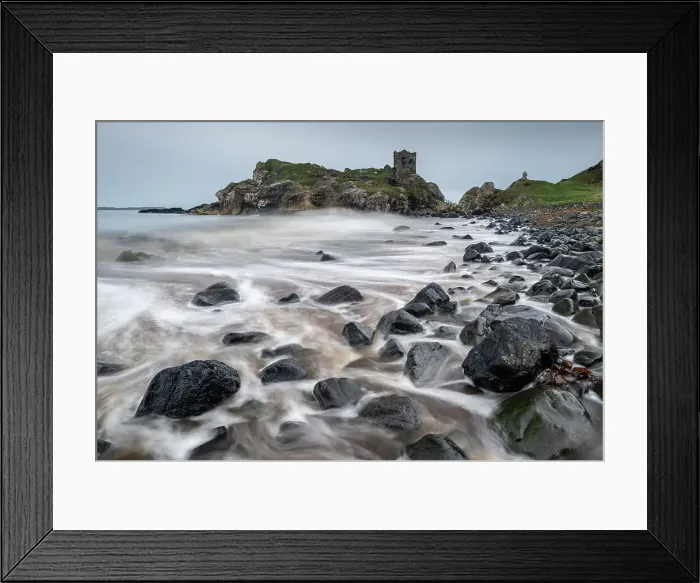 Framed Print : Stormy seashore below Kinbane Castle on the Causeway Coast, County Antrim, Northern Ireland. Autumn (November) 2022 Framed Print : Stormy seashore below Kinbane Castle on the Causeway Coast, County Antrim, Northern Ireland. Autumn (November) 2022
