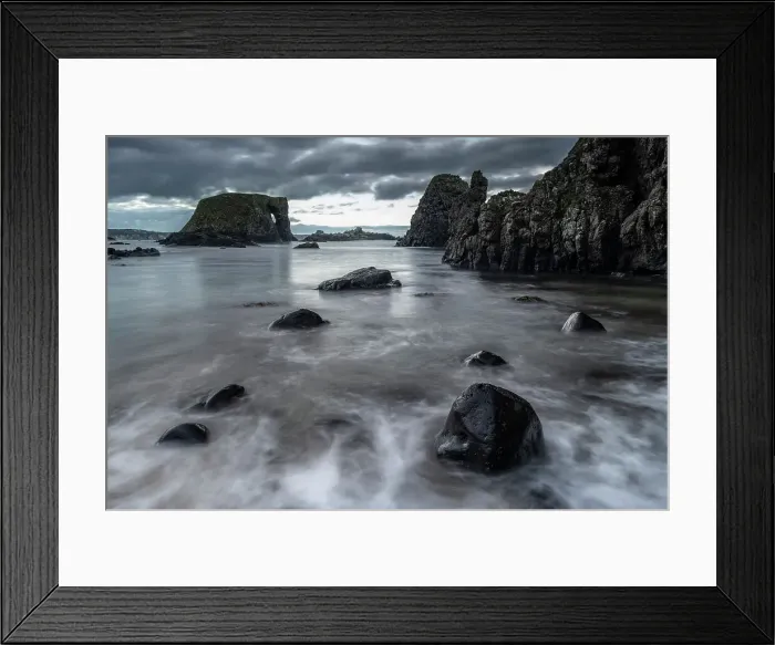 Framed Print : Elephant Rock, on Whiterocks Beach near Ballintoy, County Antrim, Northern Ireland. Autumn (November) 2022 Framed Print : Elephant Rock, on Whiterocks Beach near Ballintoy, County Antrim, Northern Ireland. Autumn (November) 2022