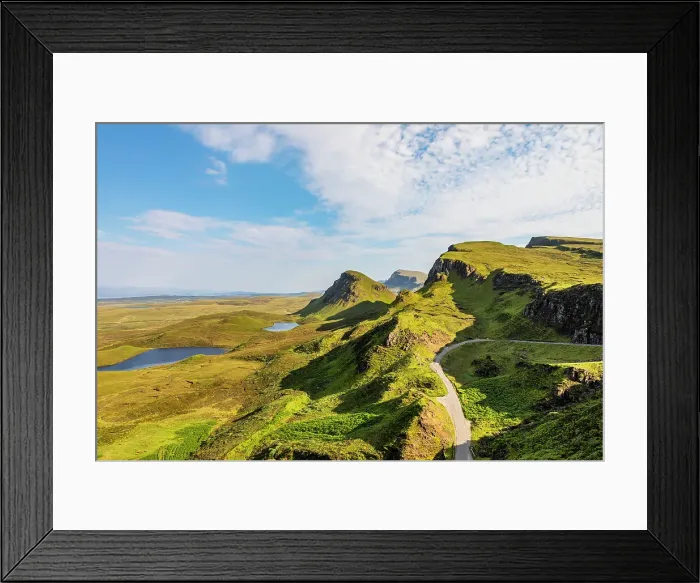 Framed Print : The Quiraing, Isle of Skye, Highlands, Scotland, UK Framed Print : The Quiraing, Isle of Skye, Highlands, Scotland, UK
