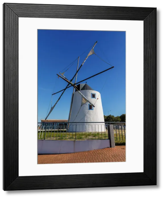 Framed Print : Traditional windmill near Lagos, Algarve, Portugal Framed Print : Traditional windmill near Lagos, Algarve, Portugal