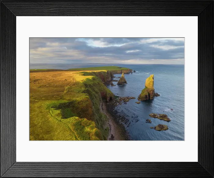 Framed Print : Gorgeous evening sunlight at Duncansby Head in Caithness on the far north coast of Scotland, UK. Autumn (September) 2022 Framed Print : Gorgeous evening sunlight at Duncansby Head in Caithness on the far north coast of Scotland, UK. Autumn (September) 2022