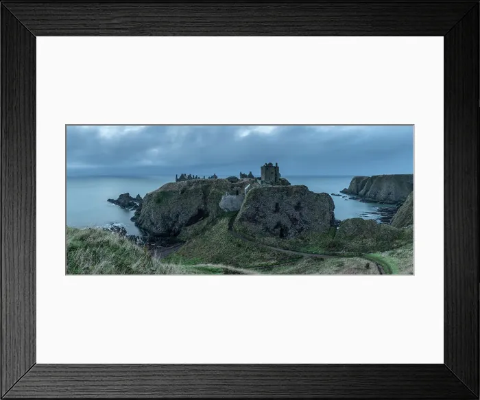 Framed Print : Dunnottar Castle perched on a cliff top promontory south of Stonehaven, Scotland. Autumn (September) 2022 Framed Print : Dunnottar Castle perched on a cliff top promontory south of Stonehaven, Scotland. Autumn (September) 2022
