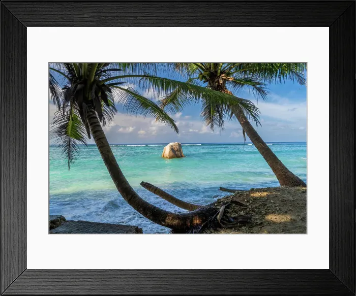 Framed Print : Anse Source d'Argent, La Digue, Seychelles Framed Print : Anse Source d'Argent, La Digue, Seychelles