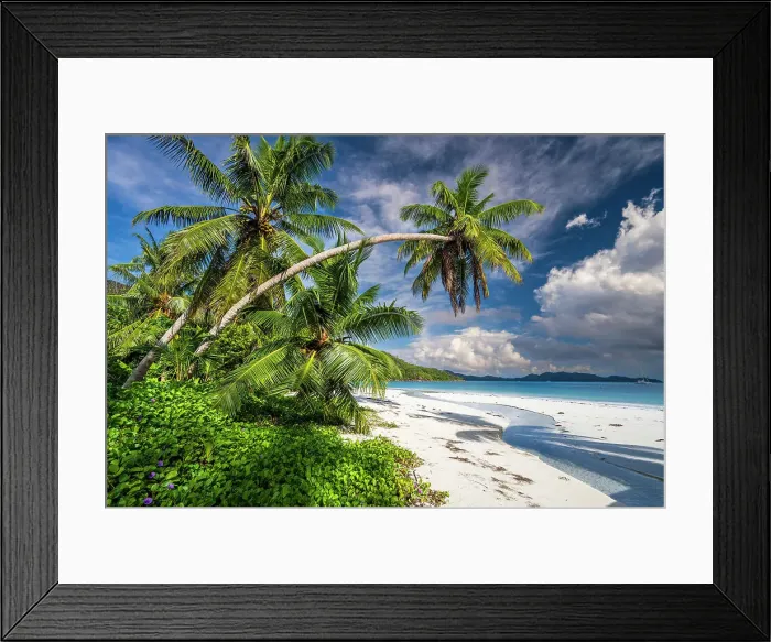 Framed Print : Anse Volbert, Praslin, Seychelles Framed Print : Anse Volbert, Praslin, Seychelles