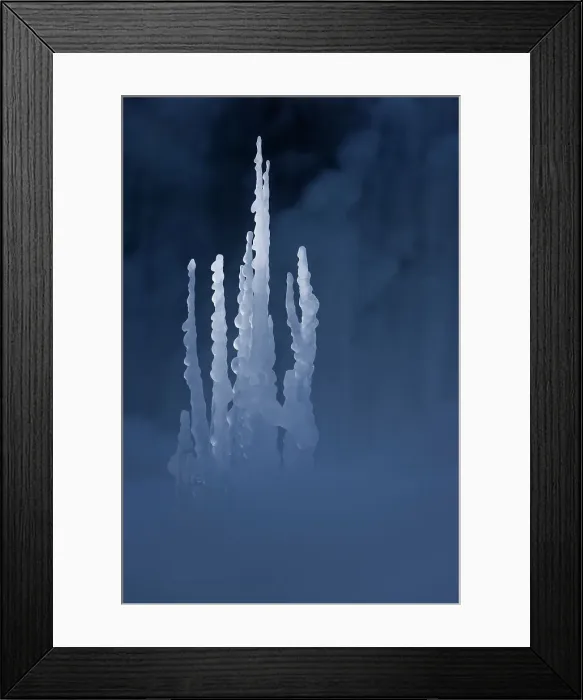 Framed Print : Icicles by Pericnik Waterfall, Julian Alps, Slovenia Framed Print : Icicles by Pericnik Waterfall, Julian Alps, Slovenia