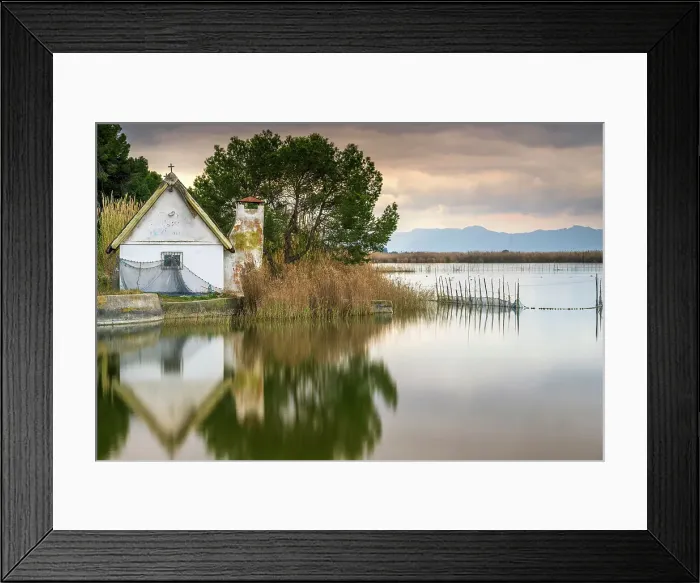 Framed Print : Scenic view of the lagoon, Albufera Natural Park, Valencia, Spain Framed Print : Scenic view of the lagoon, Albufera Natural Park, Valencia, Spain