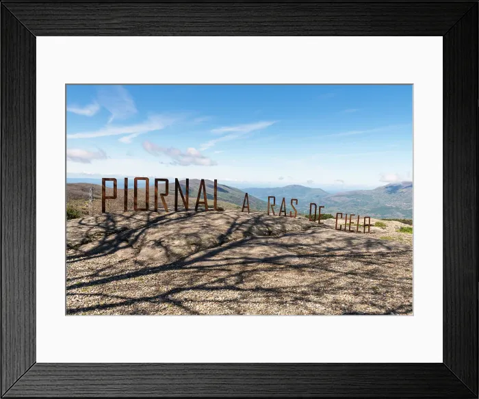 Framed Print : View over Valle del Jerte from the viewpoint in Piornal, the highest town in Extremadura, Caceres, Spain Framed Print : View over Valle del Jerte from the viewpoint in Piornal, the highest town in Extremadura, Caceres, Spain