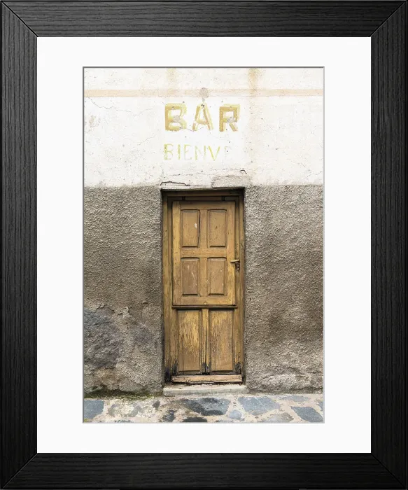 Framed Print : Old door, Extremadura, Caceres, Spain