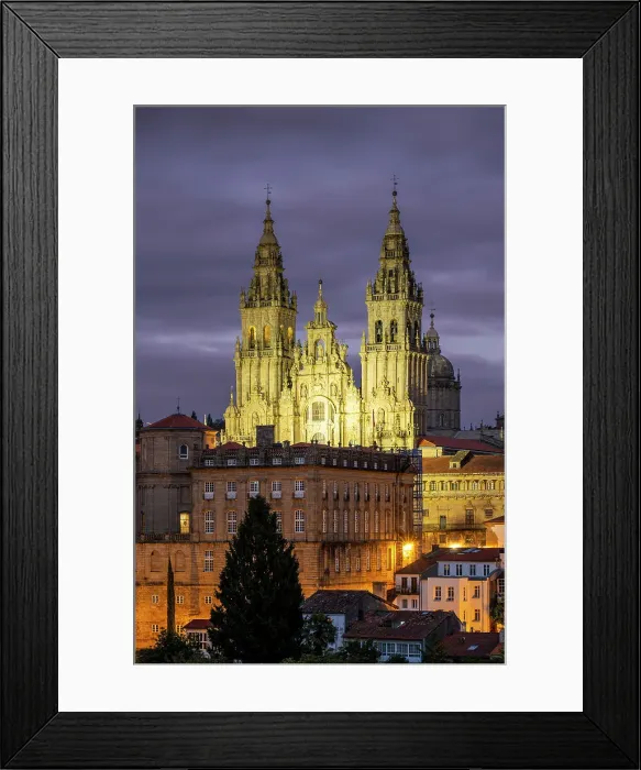 Framed Print : Cathedral, Santiago de Compostela, Galicia, Spain Framed Print : Cathedral, Santiago de Compostela, Galicia, Spain