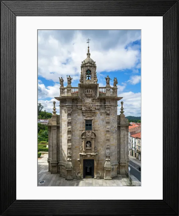 Framed Print : Church of San Fructuoso, Santiago de Compostela, Galicia, Spain