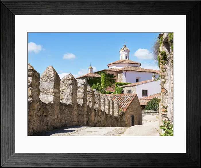 Framed Print : Streets of Trujillo, Extremadura, Caceres, Spain Framed Print : Streets of Trujillo, Extremadura, Caceres, Spain