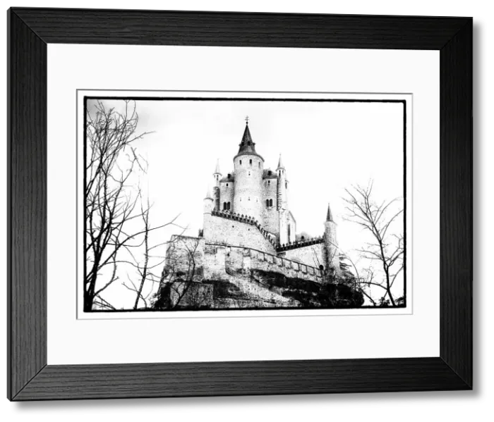 Framed Print : The Alcazar of Segovia (Segovia Fortress), a medieval castle in the city of Segovia, Castile and Leon, Spain Framed Print : The Alcazar of Segovia (Segovia Fortress), a medieval castle in the city of Segovia, Castile and Leon, Spain