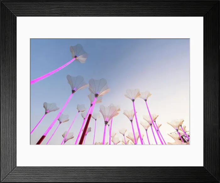 Framed Print : Art Installations at The Pier2 Art Center, Kaohsiung, Taiwan
