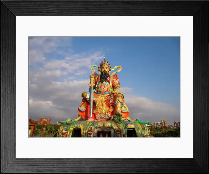 Framed Print : Zuoying Yuandi Temple, Lotus Pond, Kaohsiung, Taiwan Framed Print : Zuoying Yuandi Temple, Lotus Pond, Kaohsiung, Taiwan