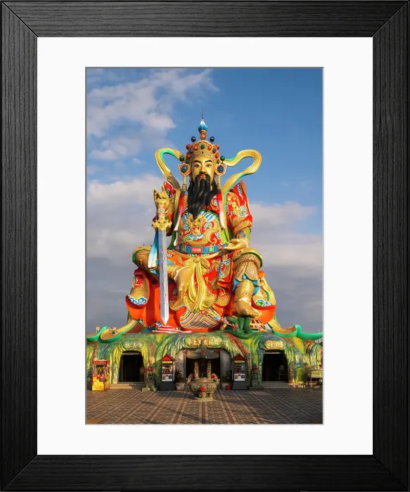 Framed Print : Zuoying Yuandi Temple, Lotus Pond, Kaohsiung, Taiwan Framed Print : Zuoying Yuandi Temple, Lotus Pond, Kaohsiung, Taiwan