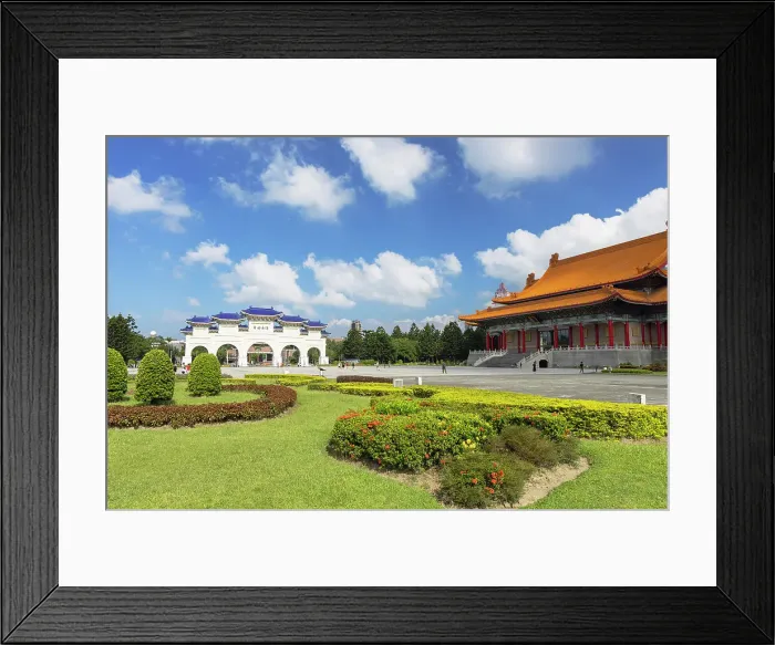 Framed Print : Liberty Square Arch and National Concert Hall in Liberty Square, Taipei, Taiwan Framed Print : Liberty Square Arch and National Concert Hall in Liberty Square, Taipei, Taiwan