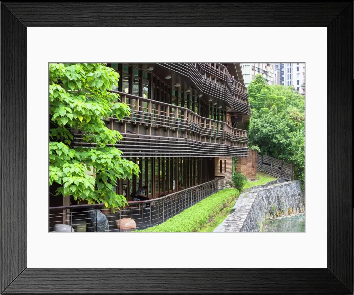 Framed Print : Taipei Public Library Beitou Branch, Beitou, Taipei, Taiwan Framed Print : Taipei Public Library Beitou Branch, Beitou, Taipei, Taiwan