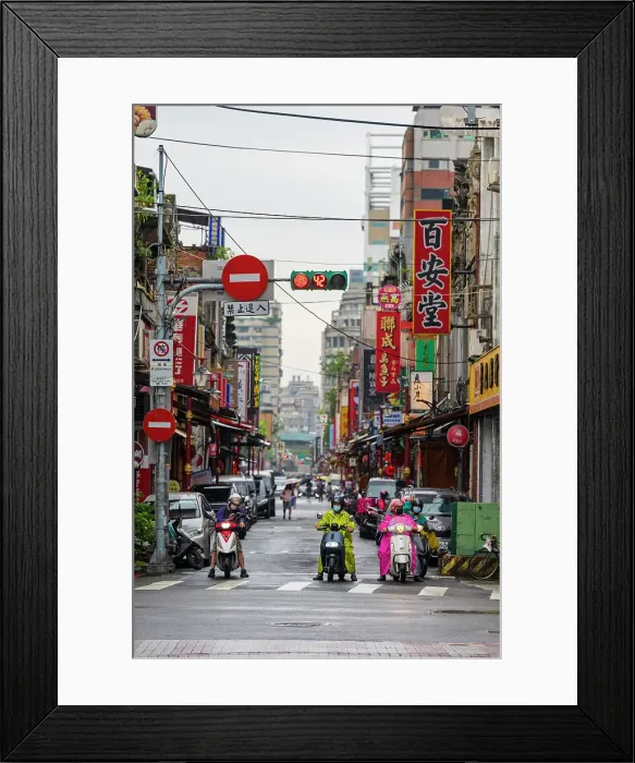Framed Print : Datong District, Taipei, Taiwan Framed Print : Datong District, Taipei, Taiwan