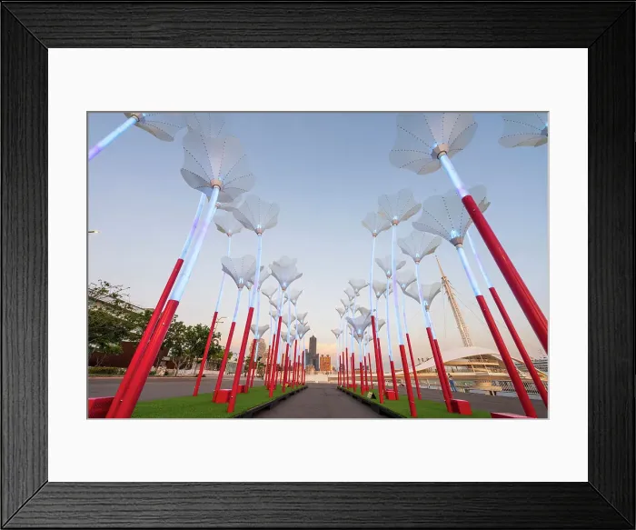 Framed Print : Art Installations at The Pier2 Art Center, Kaohsiung, Taiwan Framed Print : Art Installations at The Pier2 Art Center, Kaohsiung, Taiwan