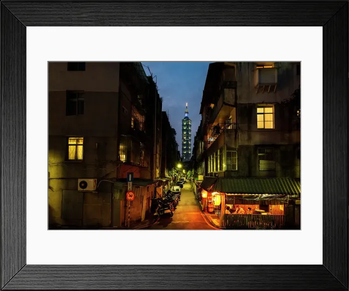 Framed Print : Taipei 101, Taipei, Taiwan Framed Print : Taipei 101, Taipei, Taiwan