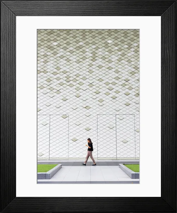 Framed Print : Woman walking past Breeze Xinyi shopping mall, Xinyi, Taipei, Taiwan Framed Print : Woman walking past Breeze Xinyi shopping mall, Xinyi, Taipei, Taiwan