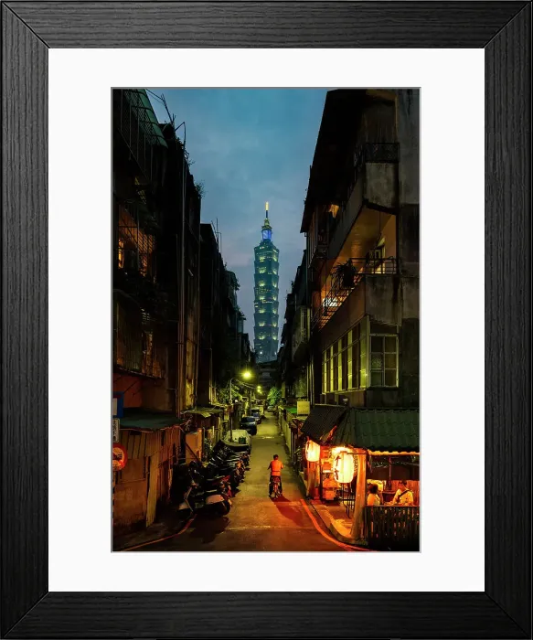 Framed Print : Taipei 101, Taipei, Taiwan Framed Print : Taipei 101, Taipei, Taiwan