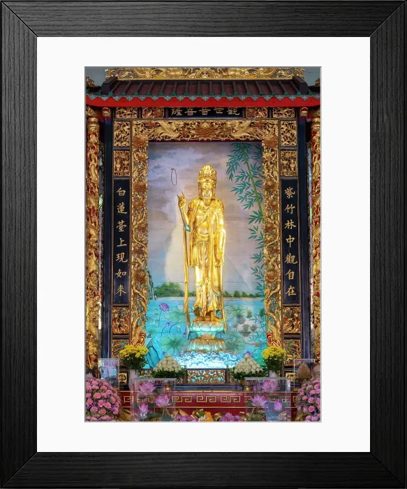 Framed Print : Chinese Buddhist temple at the Thian Fah Foundation, Chinatown, Bangkok, Thailand Framed Print : Chinese Buddhist temple at the Thian Fah Foundation, Chinatown, Bangkok, Thailand