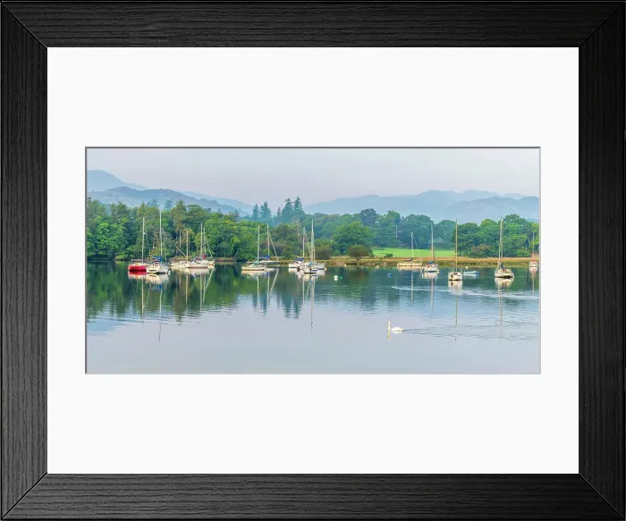 Framed Print : UK, England, Cumbria, Lake District, Lake District National Park, Lake Windermere at Waterhead, Ambleside Framed Print : UK, England, Cumbria, Lake District, Lake District National Park, Lake Windermere at Waterhead, Ambleside