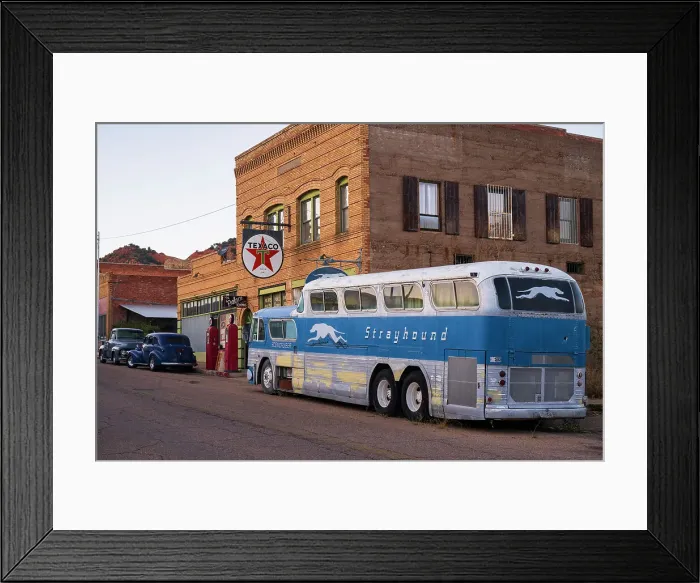 Framed Print : Eerie Street, Bisbee, Arizona, USA Framed Print : Eerie Street, Bisbee, Arizona, USA