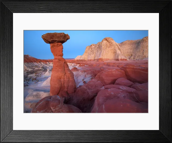 Framed Print : USA, Southwest, Colorado Plateau, Utah, Toadstool Hoodoos, Grand Staircase-Escalante National Monument Framed Print : USA, Southwest, Colorado Plateau, Utah, Toadstool Hoodoos, Grand Staircase-Escalante National Monument