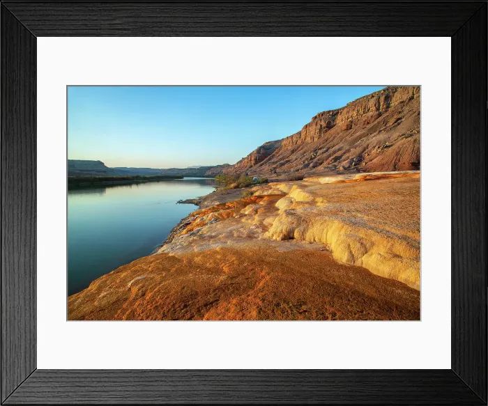 Framed Print : USA, Southwest, Utah, Colorado Plateau, Green river, Crystal Geyser area Framed Print : USA, Southwest, Utah, Colorado Plateau, Green river, Crystal Geyser area