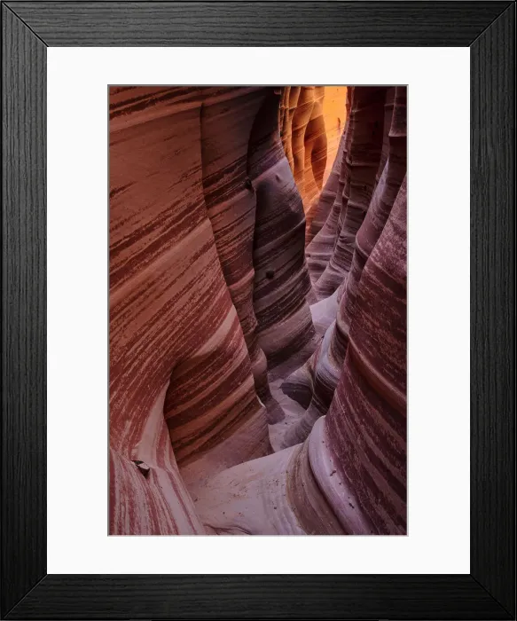 Framed Print : USA, Southwest, Colorado Plateau, Utah, Garfield County, Grand Staircase - Escalante National Monument, Hole in the rock road, Zebra slot canyon Framed Print : USA, Southwest, Colorado Plateau, Utah, Garfield County, Grand Staircase - Escalante National Monument, Hole in the rock road, Zebra slot canyon