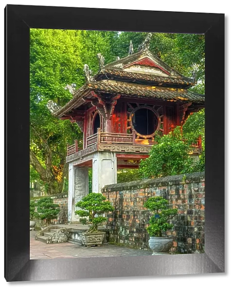 Khue Van pavilion, Temple of Literature, Hanoi, Vietnam