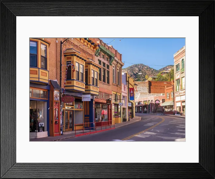 Framed Print : Bisbee, Arizona, USA