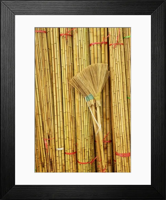 Framed Print : bamboo for sale in the Old Town, Hanoi, Vietnam Framed Print : bamboo for sale in the Old Town, Hanoi, Vietnam