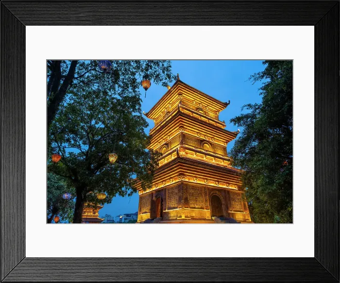 Framed Print : Pagodas at Pho Co Hoa Lu (ancient capital of Vietnam in 10-11th centuries), Ninh Binh, Vietnam Framed Print : Pagodas at Pho Co Hoa Lu (ancient capital of Vietnam in 10-11th centuries), Ninh Binh, Vietnam