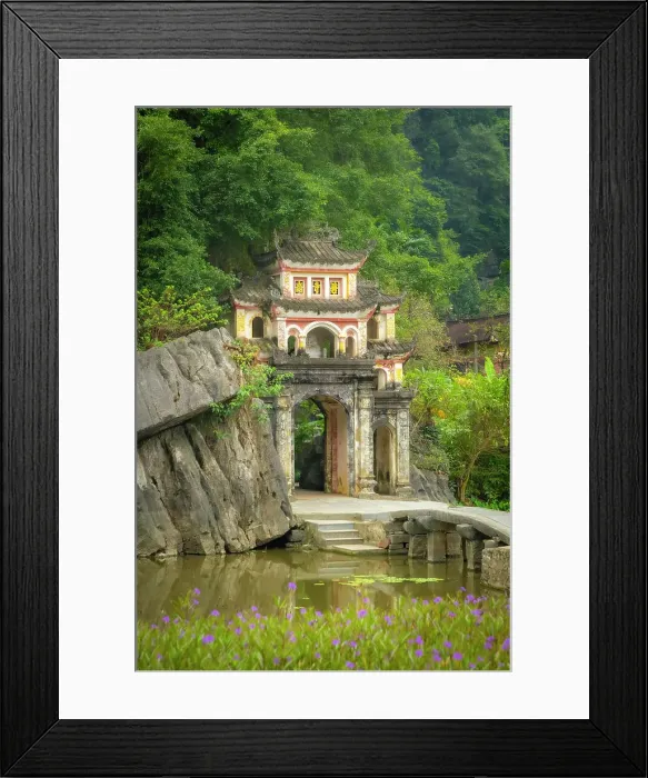 Framed Print : Bich Dong Pagoda, Tam Coc, Ninh Binh, Vietnam Framed Print : Bich Dong Pagoda, Tam Coc, Ninh Binh, Vietnam