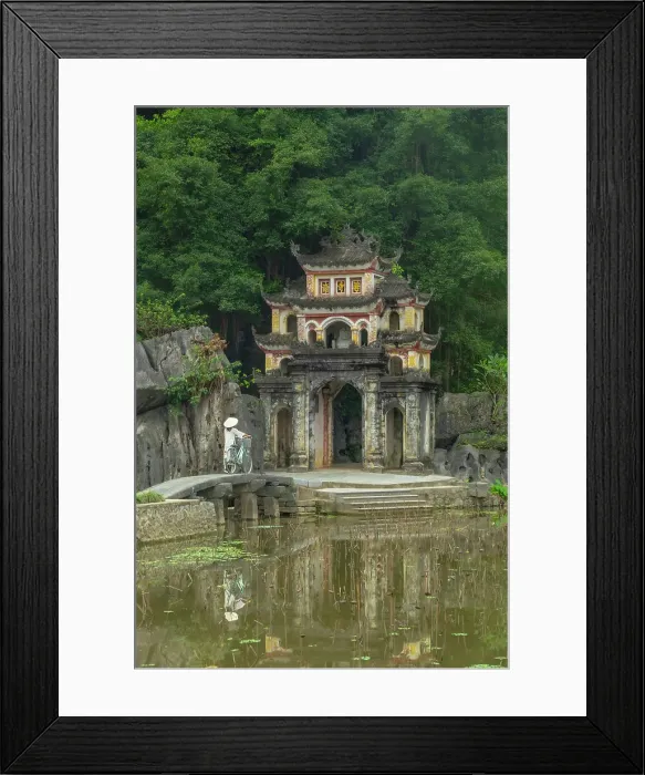 Framed Print : Bich Dong Pagoda, Tam Coc, Ninh Binh, Vietnam Framed Print : Bich Dong Pagoda, Tam Coc, Ninh Binh, Vietnam