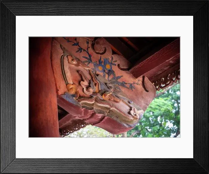 Framed Print : Tomb of the First Emperor, Hoa Lu (ancient capital of Vietnam in 10-11th centuries), Ninh Binh, Vietnam
