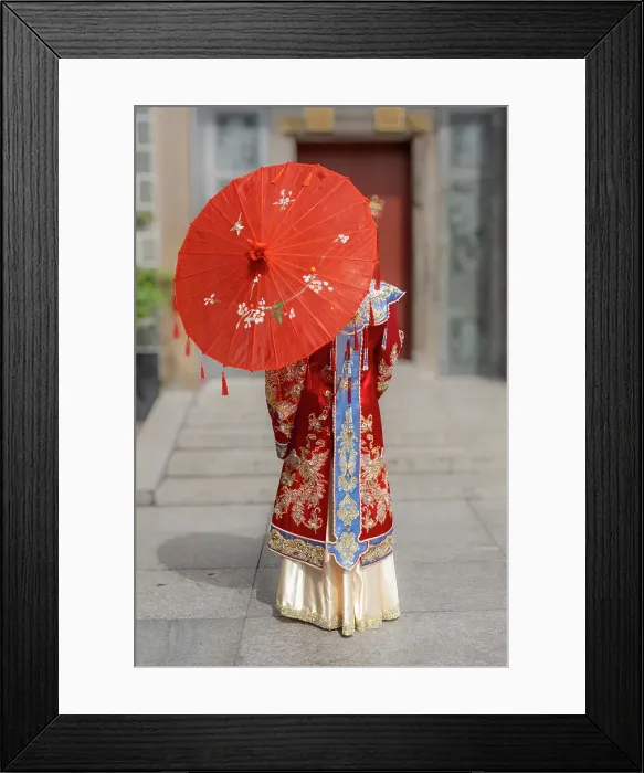 Framed Print : Nghia An Hoi Quan Pagoda, Ho Chi Minh City (Saigon), Vietnam
