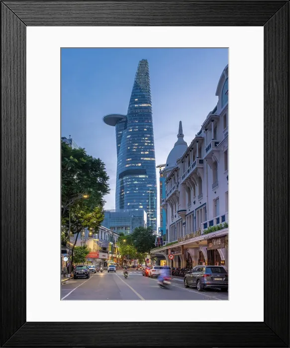 Framed Print : Bitexco Financial Tower, Ho Chi Minh City (Saigon), Vietnam Framed Print : Bitexco Financial Tower, Ho Chi Minh City (Saigon), Vietnam