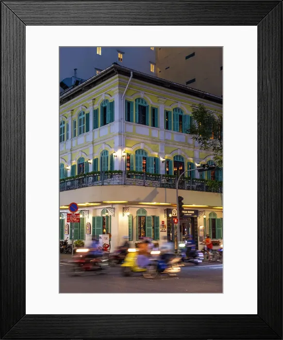 Framed Print : Vietnam House restaurant, D Dong Khoi (formerly Rue Catinat), Ho Chi Minh City (Saigon), Vietnam Framed Print : Vietnam House restaurant, D Dong Khoi (formerly Rue Catinat), Ho Chi Minh City (Saigon), Vietnam