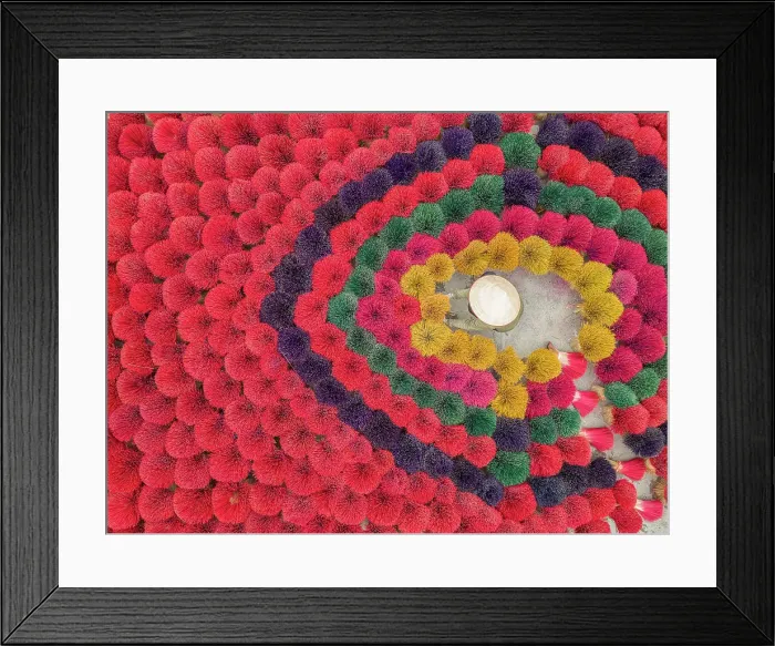 Framed Print : Colourful Incense sticks being dried, Quang Phu Cau village, Hanoi Province, Vietnam Framed Print : Colourful Incense sticks being dried, Quang Phu Cau village, Hanoi Province, Vietnam