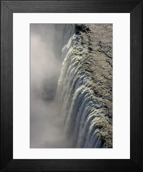 Framed Print : Aerial of Victoria Falls, Zambia Framed Print : Aerial of Victoria Falls, Zambia