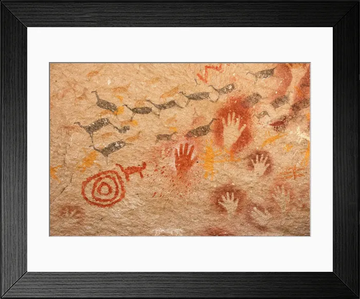 Framed Print : Patagonia, Argentina, Cueva de las Manos Framed Print : Patagonia, Argentina, Cueva de las Manos