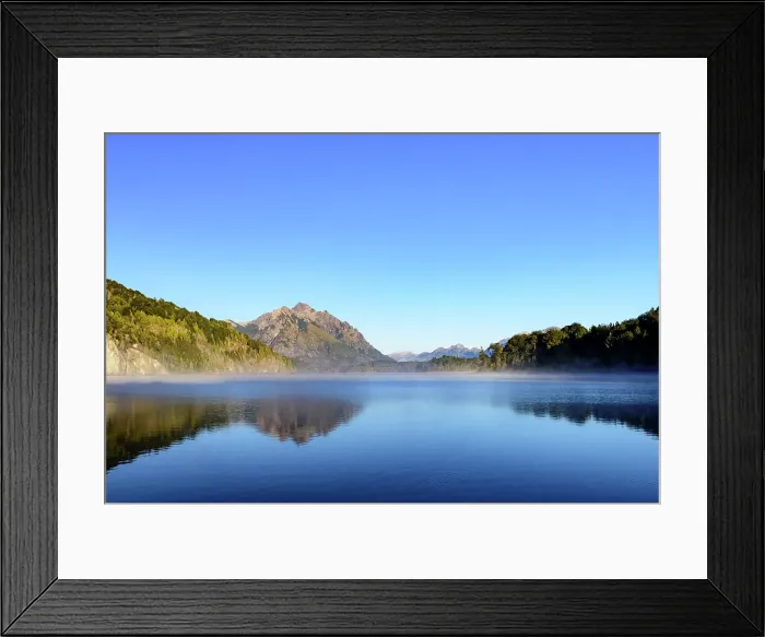 Framed Print : Argentina, Patagonia, Rio Negro, Nahuel, Huapi, National Park