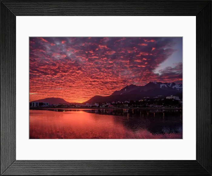 Framed Print : Tierra del Fuego, Argentina, Ushuaia